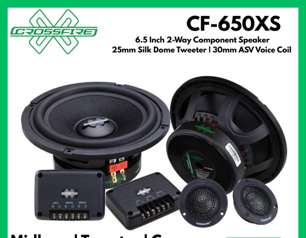 Crystal Clear Component Speaker
