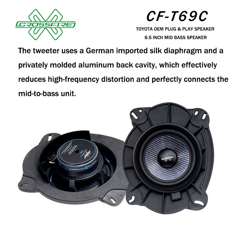 Toyota 6x9 OEM PNP Coaxial CF-T69C