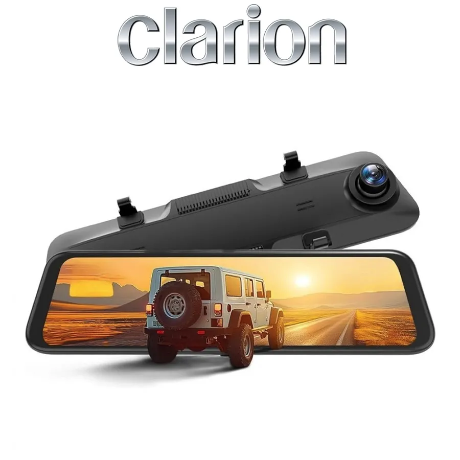 Dashcam 9.66" Front 1080P + Rear 1080P
