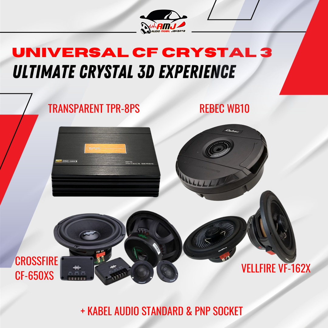 Universal CF Crystal 3 - Ultimate Crystal 3D Experience (Ban Serep WB10)