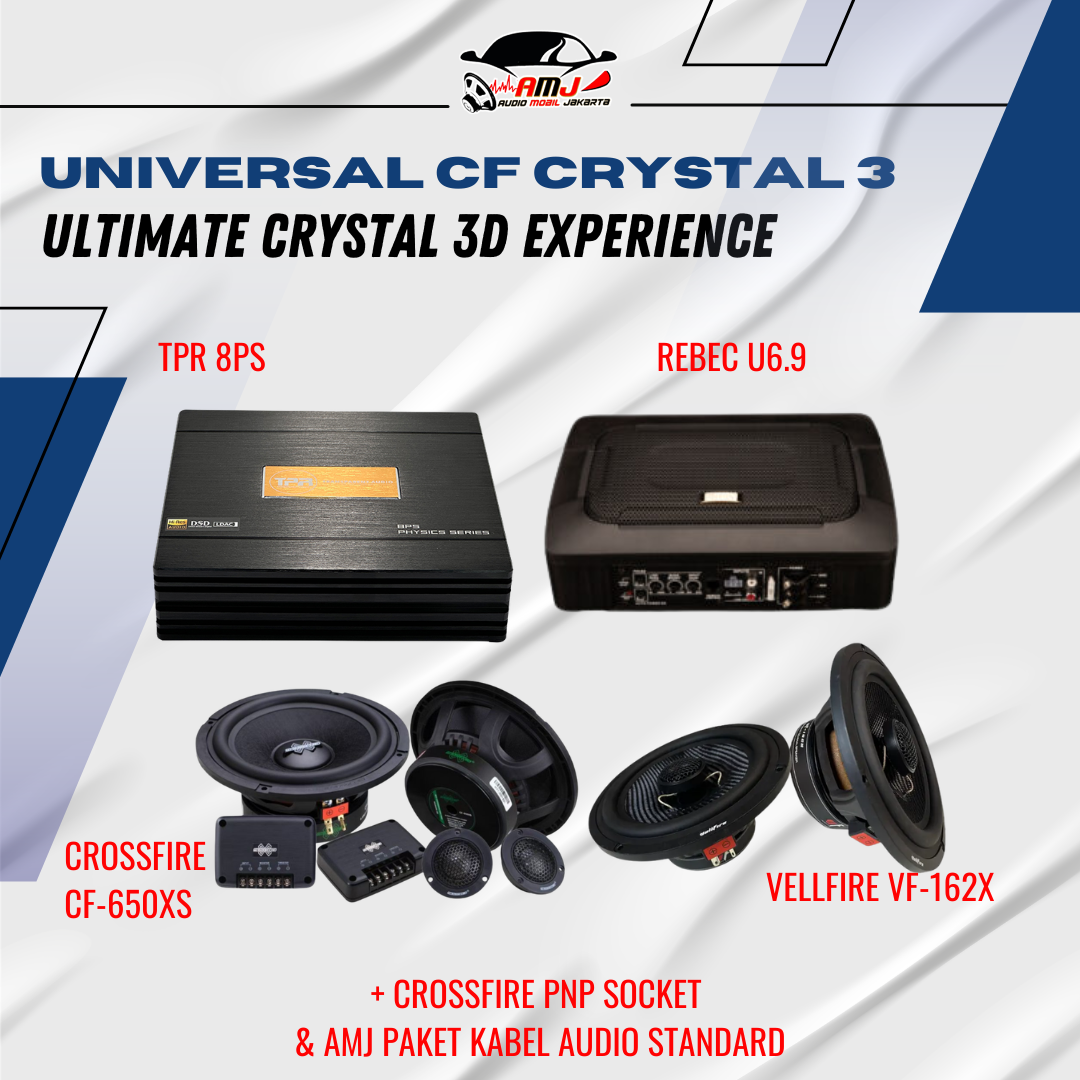 Universal CF Crystal 3 - Ultimate Crystal 3D Experience (Underseat U6.9)