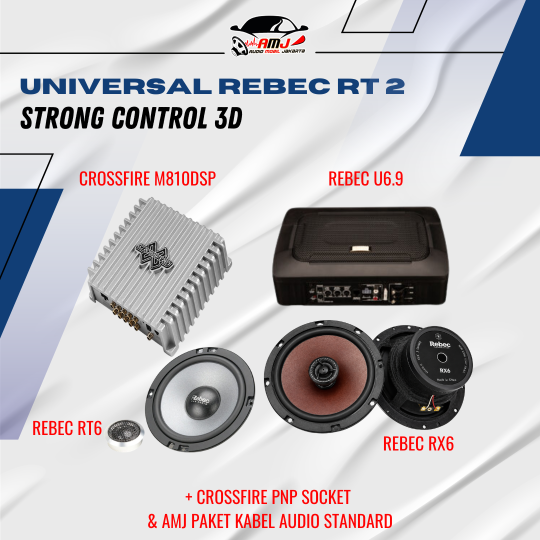 Universal Rebec RT 2 - Strong Control 3D (Underseat U6.9)
