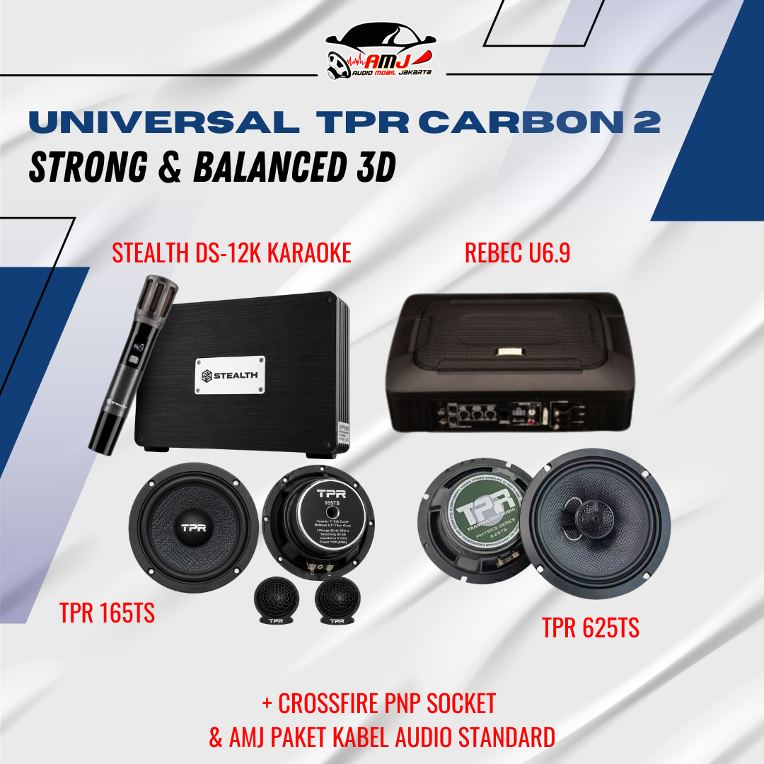 Universal TPR Carbon 2 - Strong & Balanced 3D (Underseat U6.9)
