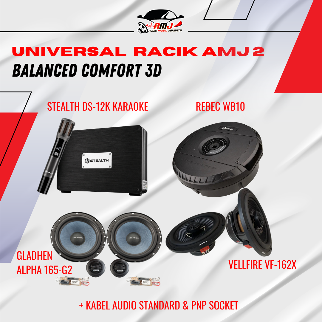 Universal Racik AMJ 2 - Balanced Comfort 3D (Ban Serep WB10)