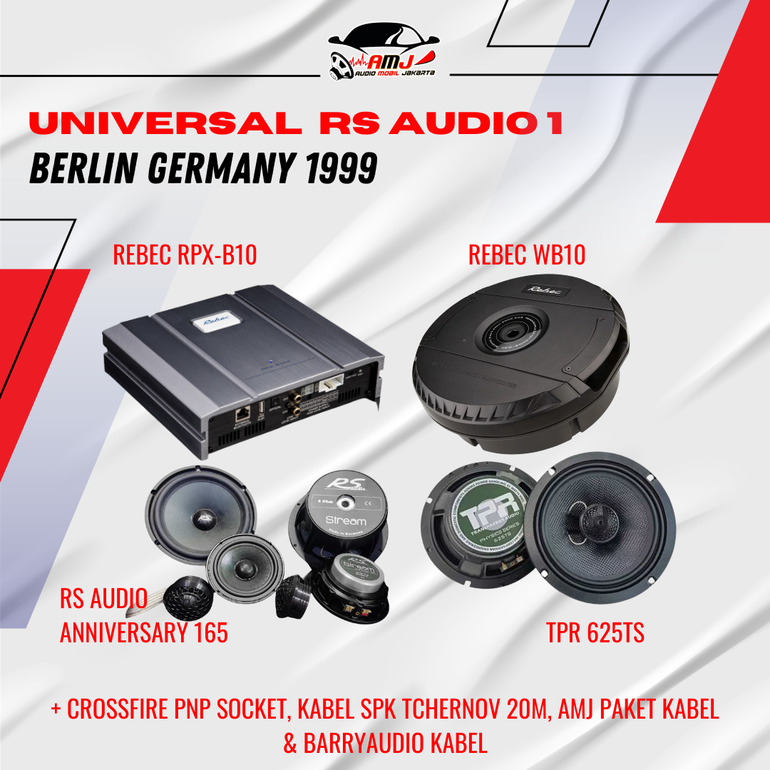 Universal RS Audio 1 Berlin Germany 1999 (Ban Serep WB10)