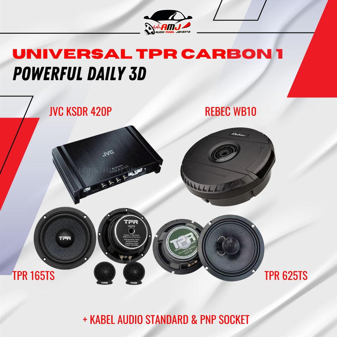 Universal TPR Carbon 1 - Powerful Daily 3D (Ban Serep WB10)