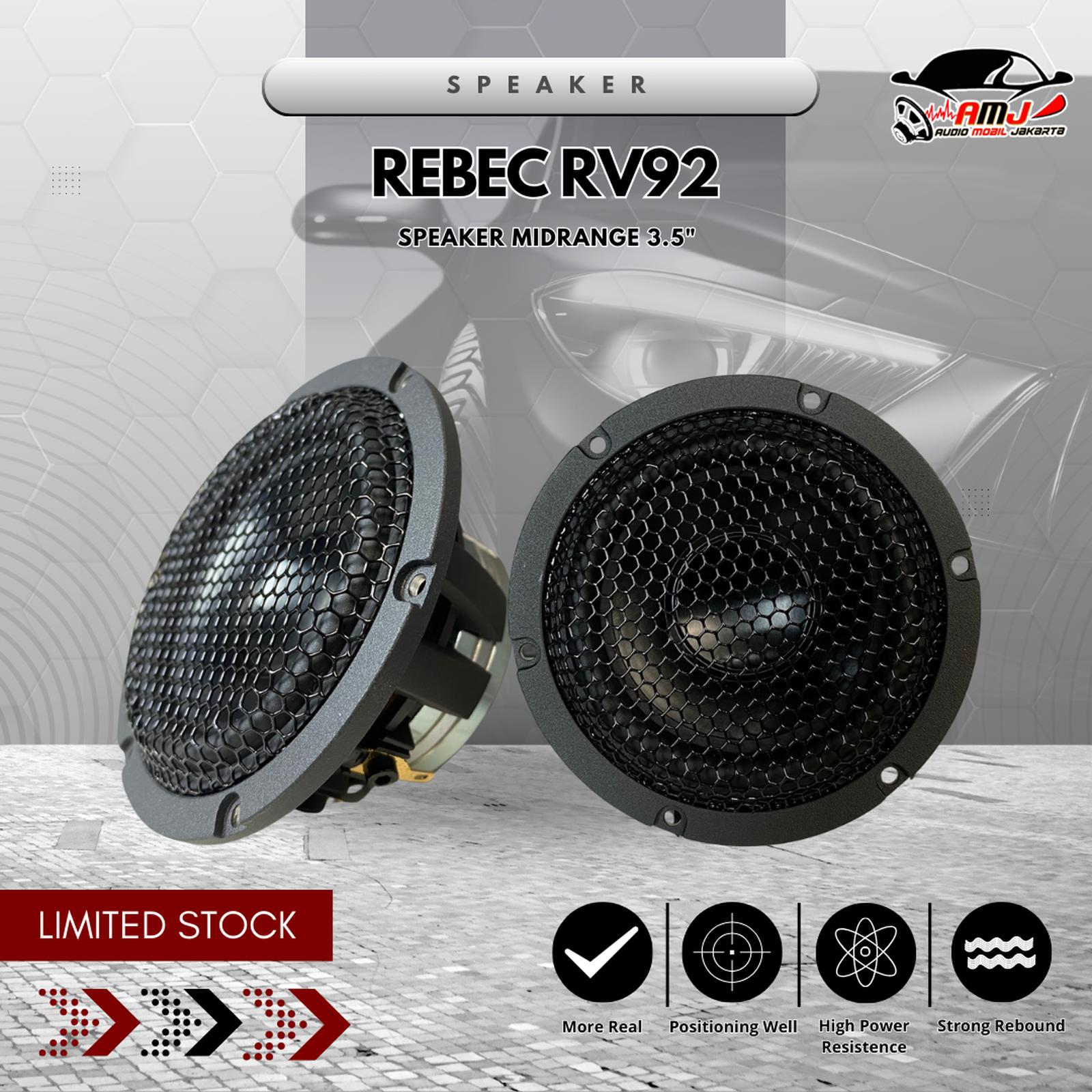 3.5" Midrange Speaker RV92